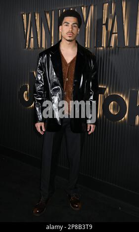 Hollywood, USA. 08th Mar, 2023. Marcus Scribner arriving at Vanity Fair and TikTok Celebrate Vanities: A Night for Young Hollywood held at Mes Amis on March 8, 2023 in Hollywood, CA. © Tammie Arroyo/AFF-USA.com Credit: AFF/Alamy Live News Stock Photo