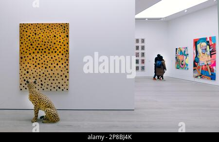 Beyond the Streets exhibition at the Saatchi Gallery London UK Stock Photo
