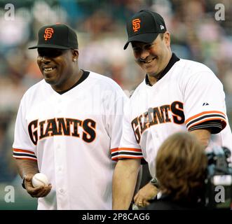 San Francisco Giants' Kevin Mitchell throws his helmet in frustration after  striking out in the sixth inning of the opening game of the World Series,  Saturday, Oct. 14, 1989 in Oakland against