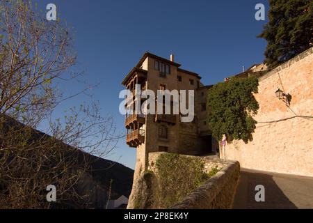 Hanging Houses (Casas Colgadas de Cuenca), Cuenca, Castilla-La Mancha, Spain Stock Photo