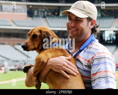 FILE - In this Feb. 25, 2010, file photo, Houston Astros' Lance