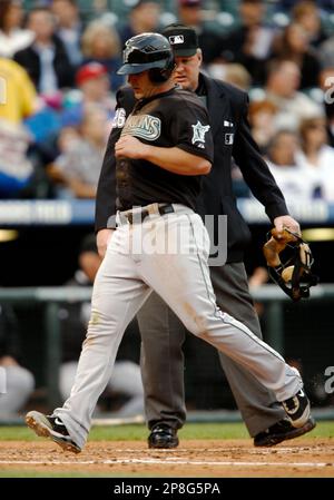 Chicago Cubs catcher Yan Gomes (15) in the fourth inning of a baseball game  Tuesday, Sept. 12, 2023, in Denver. (AP Photo/David Zalubowski Stock Photo  - Alamy