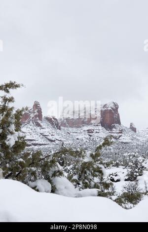 Sedona Amphitheater Scenic view of beautiful red rock hoodoos and the Amphitheater from ...