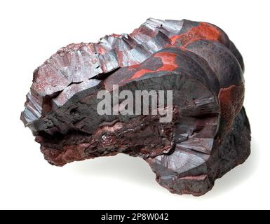 Hematite / Haematite (principal ore of iron) Stock Photo