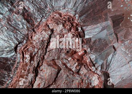 Hematite / Haematite (principal ore of iron) Stock Photo