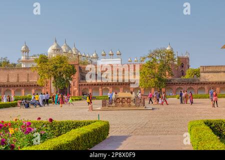 Arga fort UNESCO World Heritage in India Stock Photo