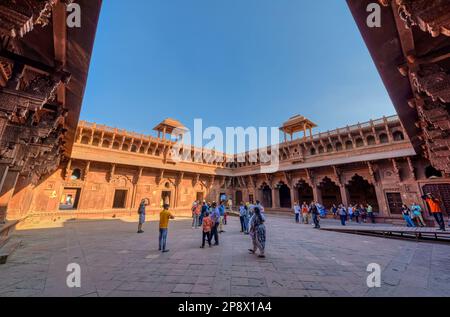 Arga fort UNESCO World Heritage in India Stock Photo