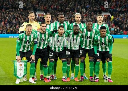 Real Betis team group during the La Liga EA Sports match between Real