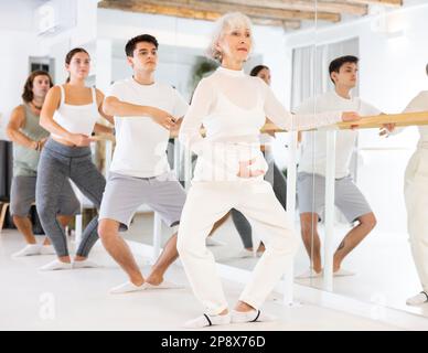 Ballet barre exercises for seniors sale