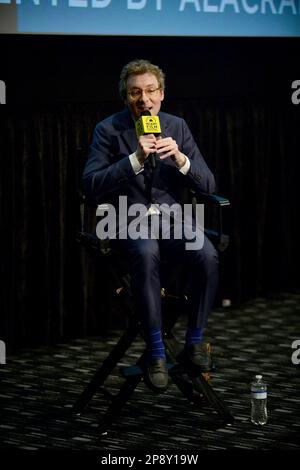 Miami, Florida, USA. 08th Mar, 2023. Composer Nicholas Britell attends the Art Of Light Award celebration honoring Nicholas Britell during the 40th Annual Miami Film Festival at Silverspot Cinema on March 08, 2023 in Miami, Florida. Credit: Mpi10/Media Punch/Alamy Live News Stock Photo