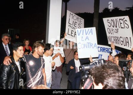 **FILE PHOTO** Robert Blake Has Passed Away at 89. Esai Morales, Kris Kristofferson and Robert Blake Circa 1980's Credit: Ralph Dominguez/MediaPunch Stock Photo