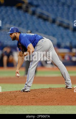 St. Petersburg, USA. 09th Mar, 2022. Tampa Bay Rays outfielder Niko  Hulsizer (76) claps the win after an MLB spring training game against the  Toronto Blue Jays at Tropicana Field., Thursday, Mar.