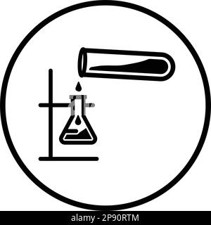 Experiment, laboratory, tubes icon. Beautiful design and fully editable ...