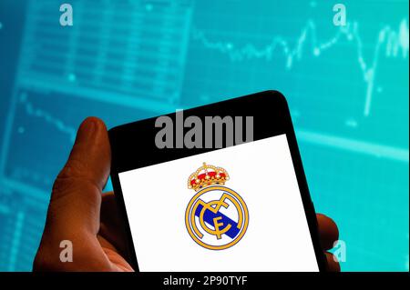 El logotipo del equipo de fútbol español Real Sociedad de San Sebastián  Fotografía de stock - Alamy