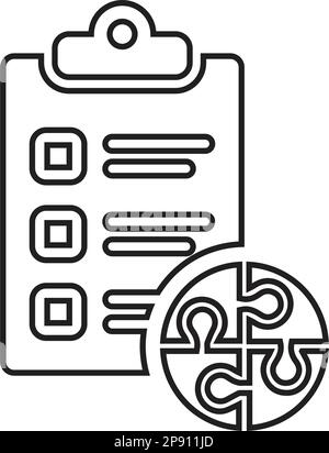 Related content icon. Well organized simple vector and meticulously design. Stock Vector
