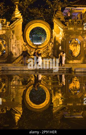 Vietnam, Hoi An, Ba Mu Temple Gate, Stock Photo