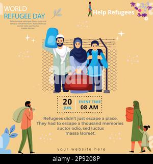 World Refugee Day Concept Vector Illustration Stock Vector Image Art world-refugee-day-concept-vector-illustration-stock-vector-image-art