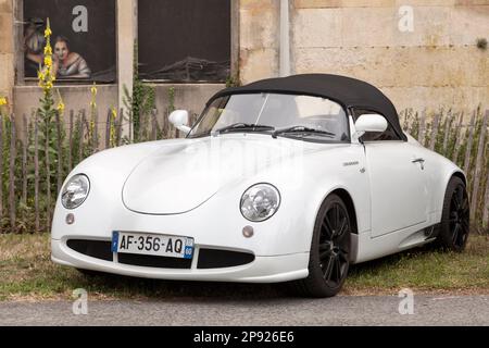 Lamorlaye, France - July 05 2020: The PGO Cévennes is a sports car manufactured by the French company PGO. Stock Photo