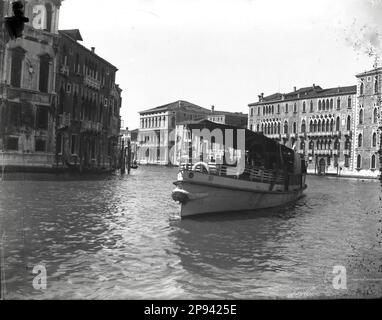Venezia - Canale 1911 Stock Photo