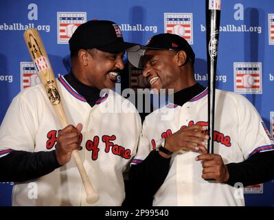 Baseball Hall of Fame inductions: Rickey Henderson slides in safely