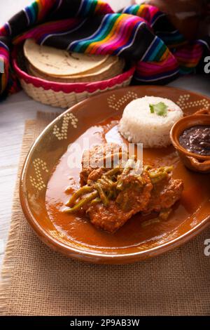 Tortitas de Carne, Meat pancakes. Popular recipe in Mexico and Latin America, Tortitas are similar to cutlets, shredded meat, beef, tuna, chicken or o Stock Photo