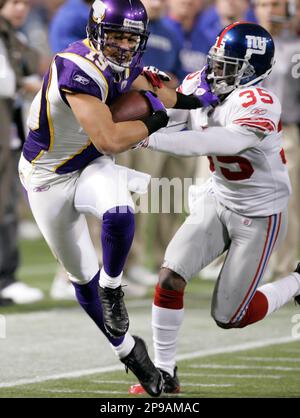 Minnesota Vikings wide receiver Bobby Wade (L) breaks away from Arizona  Cardinals Adrian Wilson (R) for a touchdown in the third quarter at  University of Phoenix Stadium in Glendale, AZ on December