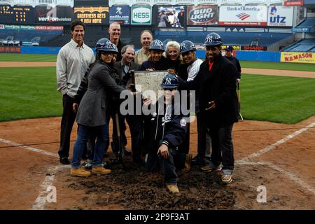 Former New York Yankees' Paul O'Neill is seen during Yankees Old-Timers' Day  ceremony before a baseball game against the Milwaukee Brewers on Saturday,  Sept. 9, 2023, in New York. (AP Photo/Adam Hunger