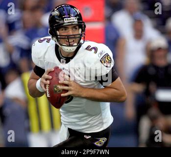 Baltimore Ravens' quarterback Joe Flacco celebrates with wide receiver Anquan  Boldin after Boldin scored his third touchdown of the day against the  Cleveland Browns at M & T Bank Stadium in Baltimore