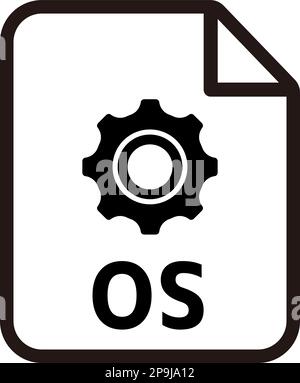 Various file type vector icon illustration | OS Stock Vector