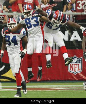 Kansas City Chiefs cornerback Brandon Flowers (24) strips the ball from  Buffalo Bills wide receiver Lee Evans (83) in the fourth quarter. The  Chiefs defeated the Bills, 13-10, at Arrowhead Stadium in