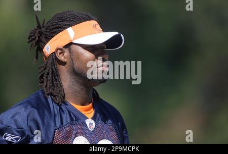 Chicago Bears' Devin Hester during the Bears' mini camp in Lake Forest,  Ill., Wednesday, March 18, 2009. (AP Photo/Charles Rex Arbogast Stock Photo  - Alamy