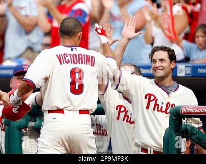 Shane Victorino Game 5 RBI Single 2008 World Series LIMITED