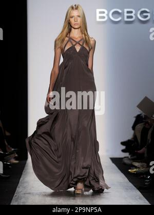 The spring 2009 collection of designer BCBG Max Azria is modeled