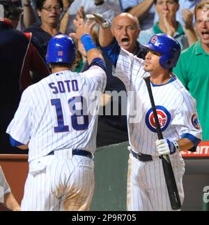 Theriot single lifts Cubs over Twins