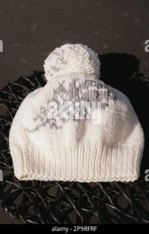Clothing made by knitted wool Stock Photo