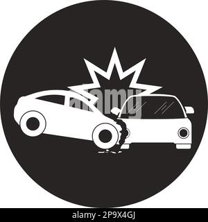 Crashed Cars icon vector illustration symbol design Stock Vector Image ...