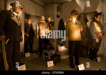 Adolf Hitler and Joseph Goebbels at Hamburg Airport, 1934 Stock Photo ...