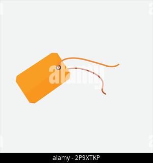 sign tag vector art on white background Stock Vector