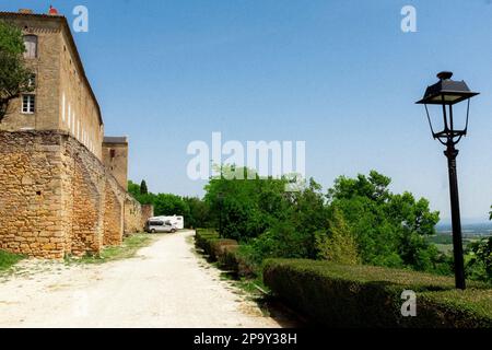 Saint-Felix-Laugrais - French Village in Pays de Cocagne (Land of Plenty), near Toulouse, South of France Stock Photo