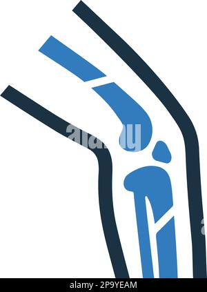 Broken bone, injury, leg, orthopedics icon. Beautiful, meticulously designed icon. Well organized and editable Vector for any uses. Stock Vector
