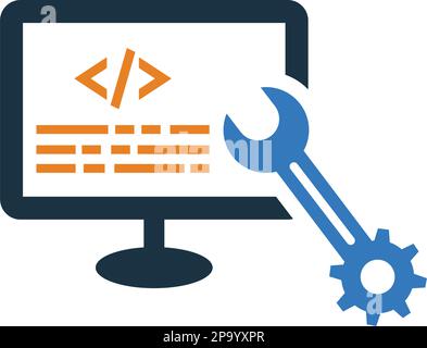 html management, coding icon. Beautiful design and fully editable vector for commercial use, printed files and presentations, Promotional Materials, w Stock Vector