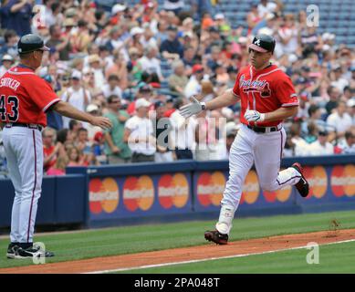 Brian Snitker Third Base Coach Atlanta Braves Stock Photo - Alamy