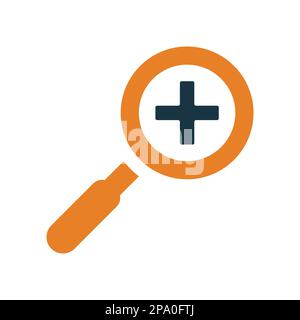 magnify, zoom icon - Well organized and editable Vector design using in commercial purposes, print media, web or any type of design projects. Stock Vector