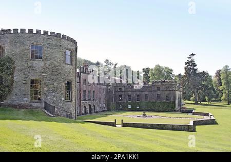 Exterior Port Eliot House at St Germans in south east Cornwall a photo illustration Stock Photo