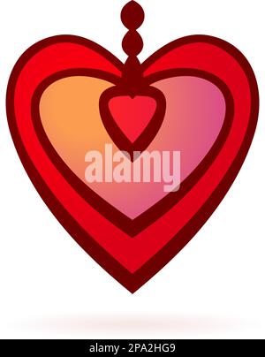 Isolated heart design Stock Vector Image & Art - Alamy