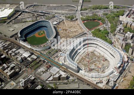 Yankee Stadium from above Stock Photo - Alamy