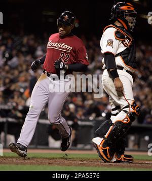 Outfielder Jose Cruz #25 of the Houston Astros smiles for the camera in  this portrait during an Major League Baseball gam…