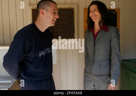 Los Angeles Police Department dietician Rana Parker is seen in an April ...