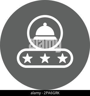Food Review Icon symbol for use on mobile apps, print media and web ...