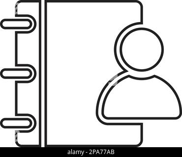 Authorship icon - Simple editable vector EPS file. Stock Vector